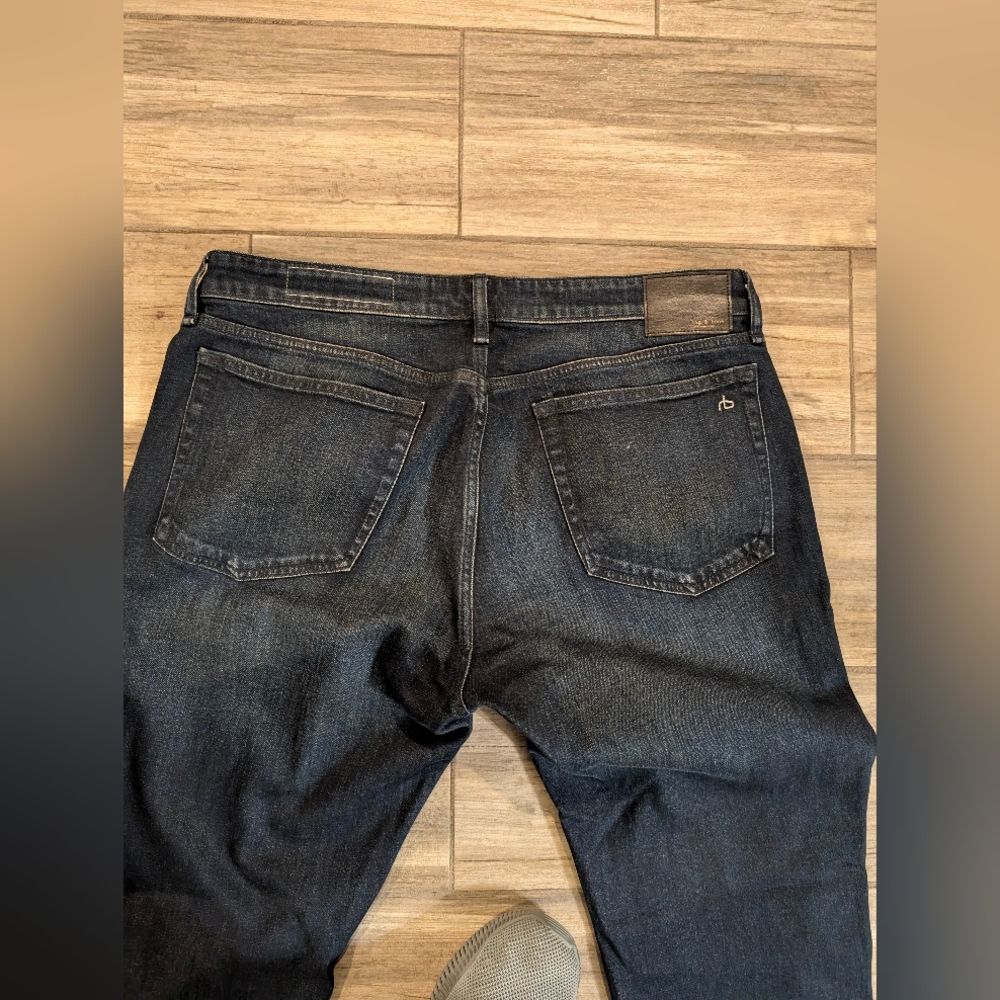 Rag & Bone  Dre low rise slim boyfriend Jeans Size 31 - Picture 15 of 16